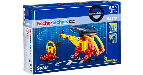Fischertechnik Basic Solar mainan stem buat anak-anak jadi pintar